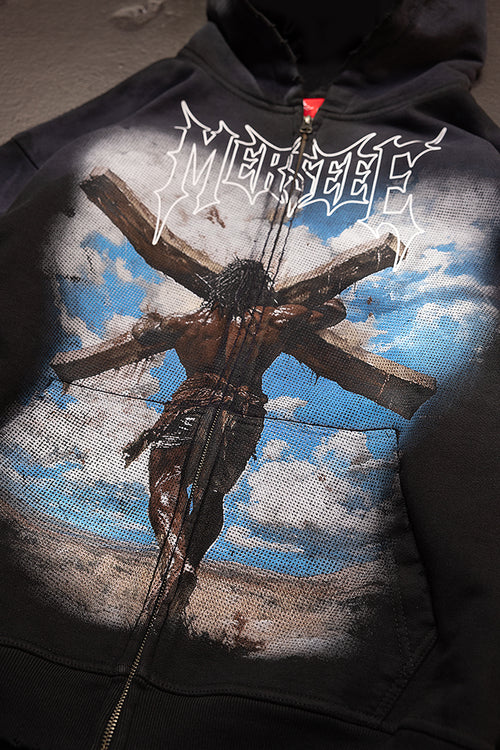 CARRY YOUR CROSS VINTAGE HOODIE