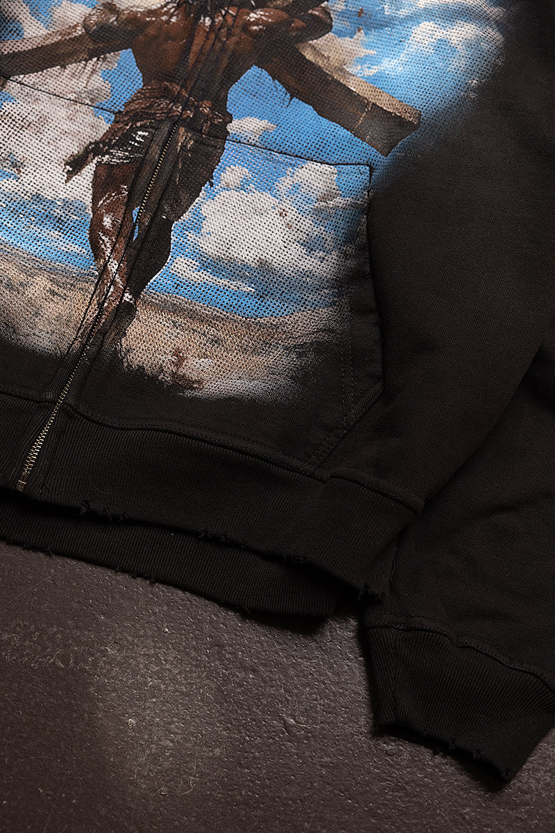 CARRY YOUR CROSS VINTAGE HOODIE